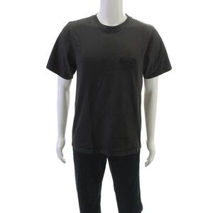 Stussy Mens T-Shirt Black Graphic Cotton Crew Neck Short Sleeve Size S